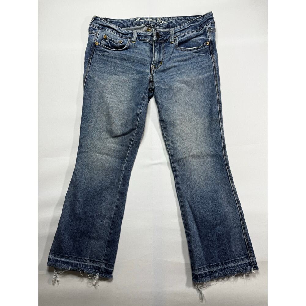 American Eagle Women's Vintage Flare Blue  Jeans - Size‎ 8 (32x25)*